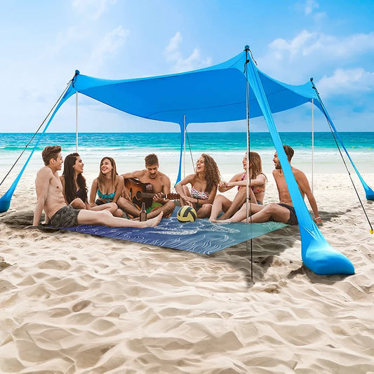 toldo para playa familiar resistencia viento