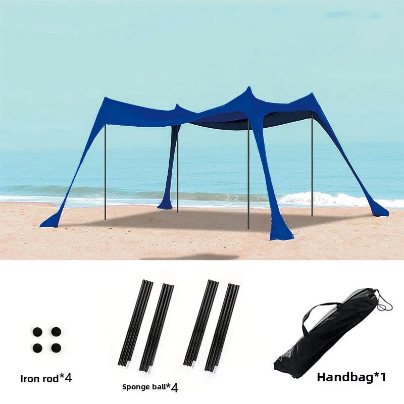 toldo para playa familiar resistencia viento