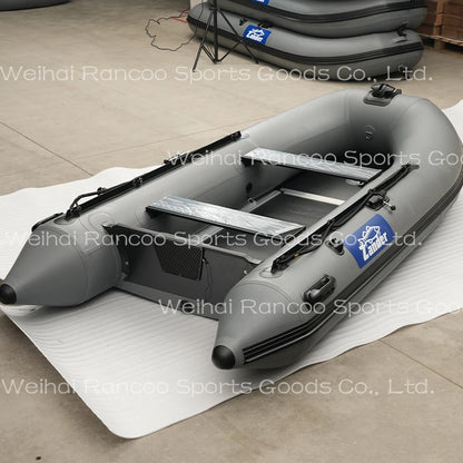 Barco Inflable De Pesca Con Suelo De Aluminio, Barco Plegable De Pvc, 3 Años De Garantía