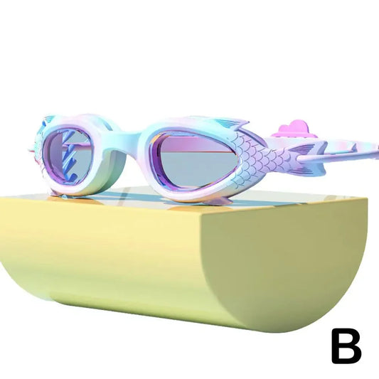 Gafas De Natación Antiniebla Para Niños Y Niñas, Gafas De Natación Profesionales UV, Bonitas, Para Niños Pequeños De 3 a 15 Años, Para Piscina, Beac E5I9