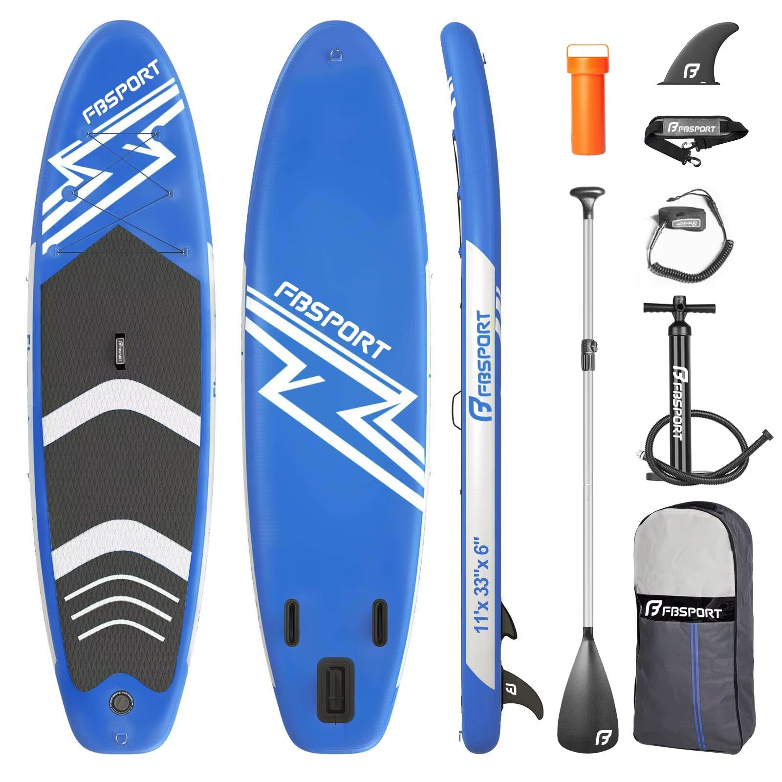 Fbsport Wholesale Price 11 Ft Stand up Paddle Padel Board Surfboard SUP Inflatable Paddle Board