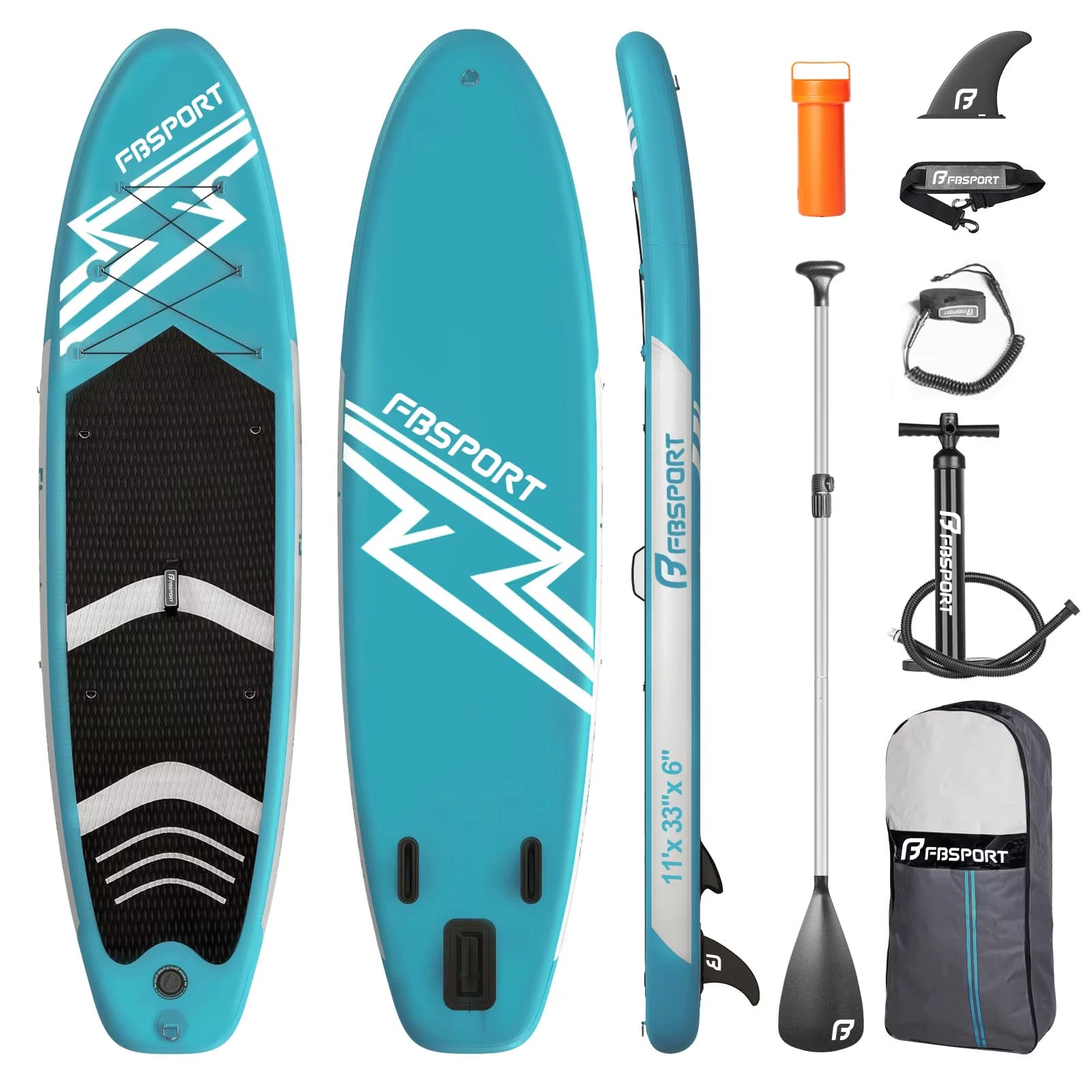 Fbsport Wholesale Price 11 Ft Stand up Paddle Padel Board Surfboard SUP Inflatable Paddle Board