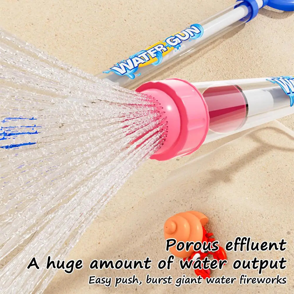 Fireworks Spray Water Pull-Back Water Gun Suitable for Outdoor Swimming Pool Beach Party Game Props Interactive Water Spray Toys