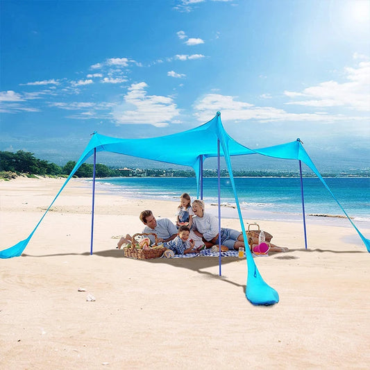toldo para playa familiar resistencia viento
