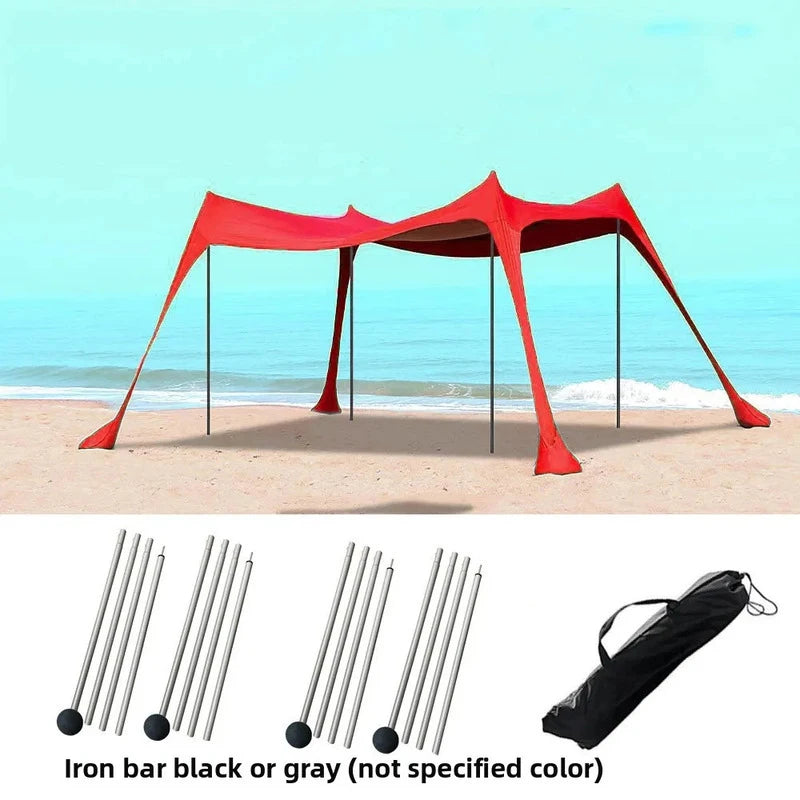 toldo para playa familiar resistencia viento
