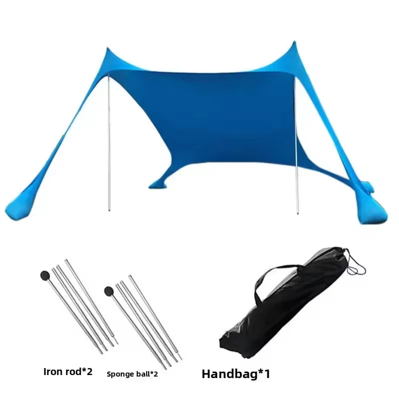 toldo para playa familiar resistencia viento