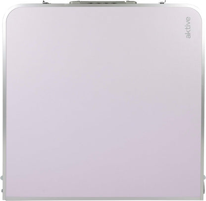 AKTIVE Mesa Plegable Portátil Camping Para 4 Personas, Altura Regulable, Incluye 4 Taburetes, Jardín, Con Sillas Dentro, Conjunto Mesas Y Sillas Plegable (52893)