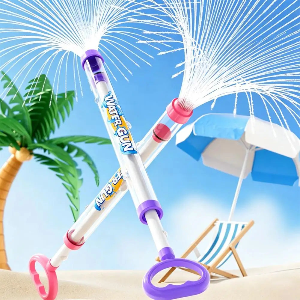 Fireworks Spray Water Pull-Back Water Gun Suitable for Outdoor Swimming Pool Beach Party Game Props Interactive Water Spray Toys